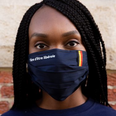 Masque 'Fier(e) d'être libéral(e)'