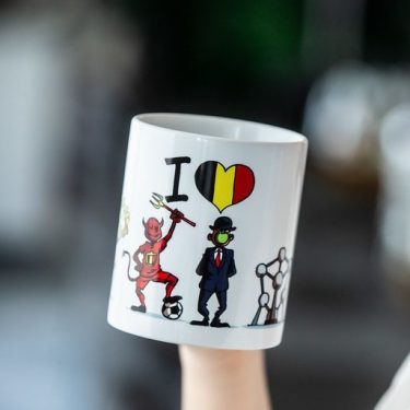 Mug «Fier d'être belge»